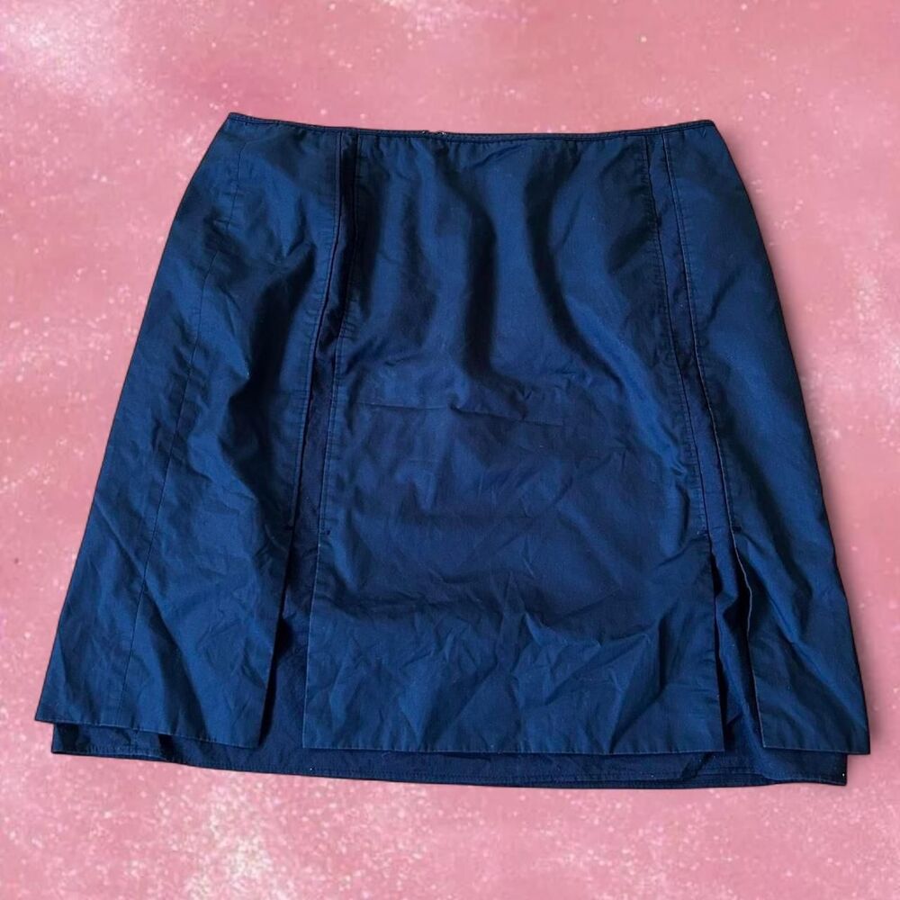Navy Blue Pencil Skirt